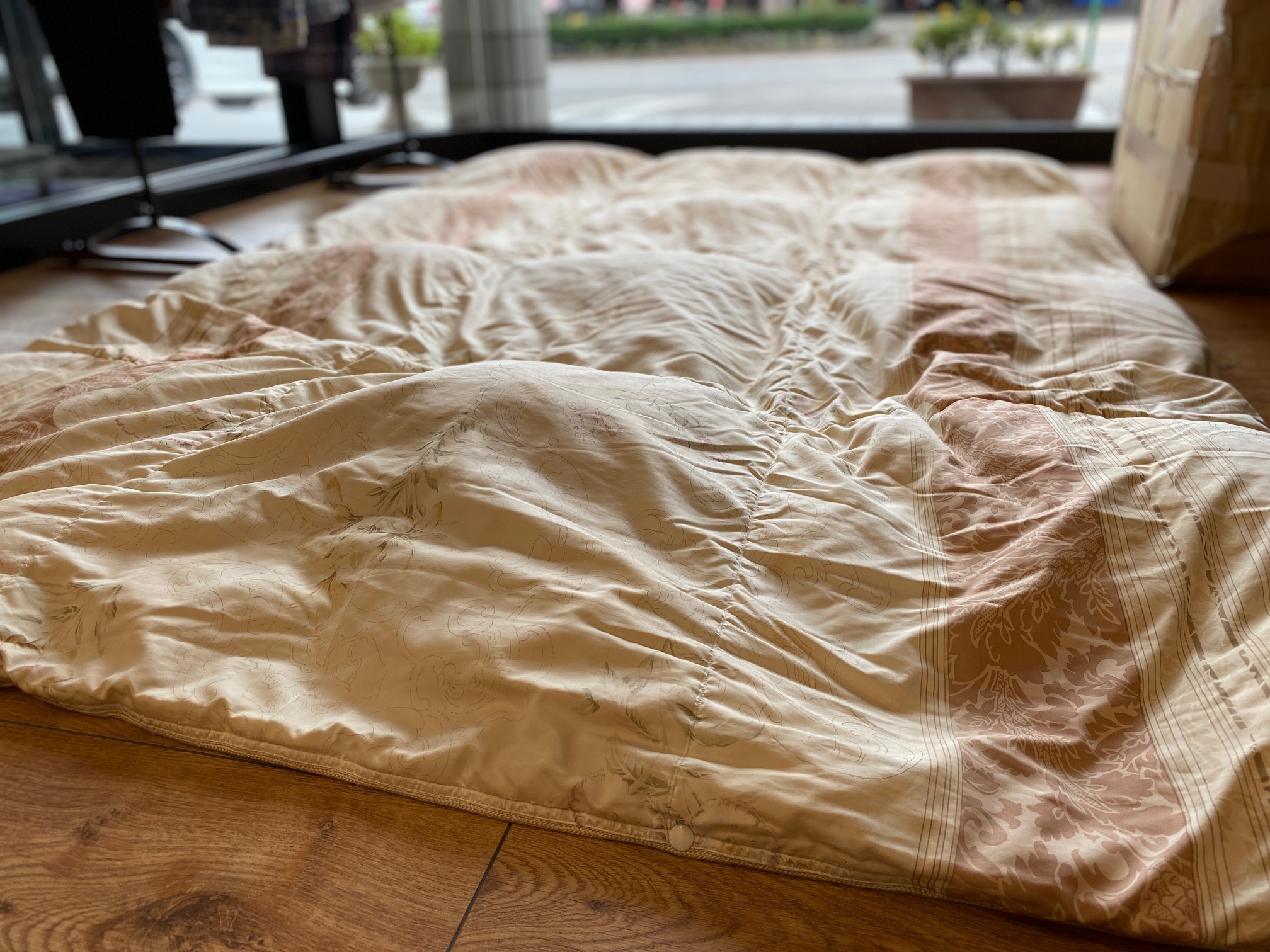 ロマンス小杉製ノースポールダウン羽毛布団をリフォーム！
