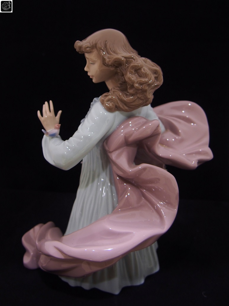 リヤドロ】【花と少女】【絶版】【6252】